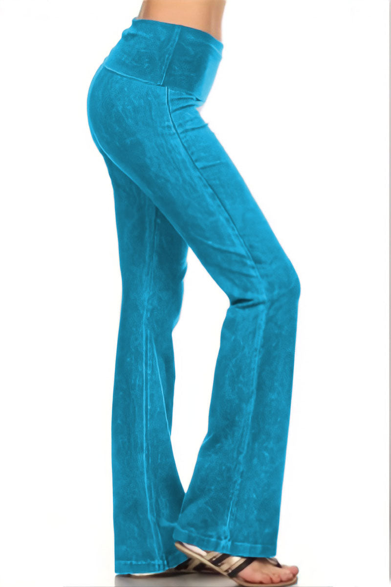 Bombshell Travel Pant - Aqua Blue