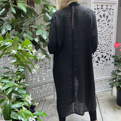 Venice Silk Linen Duster