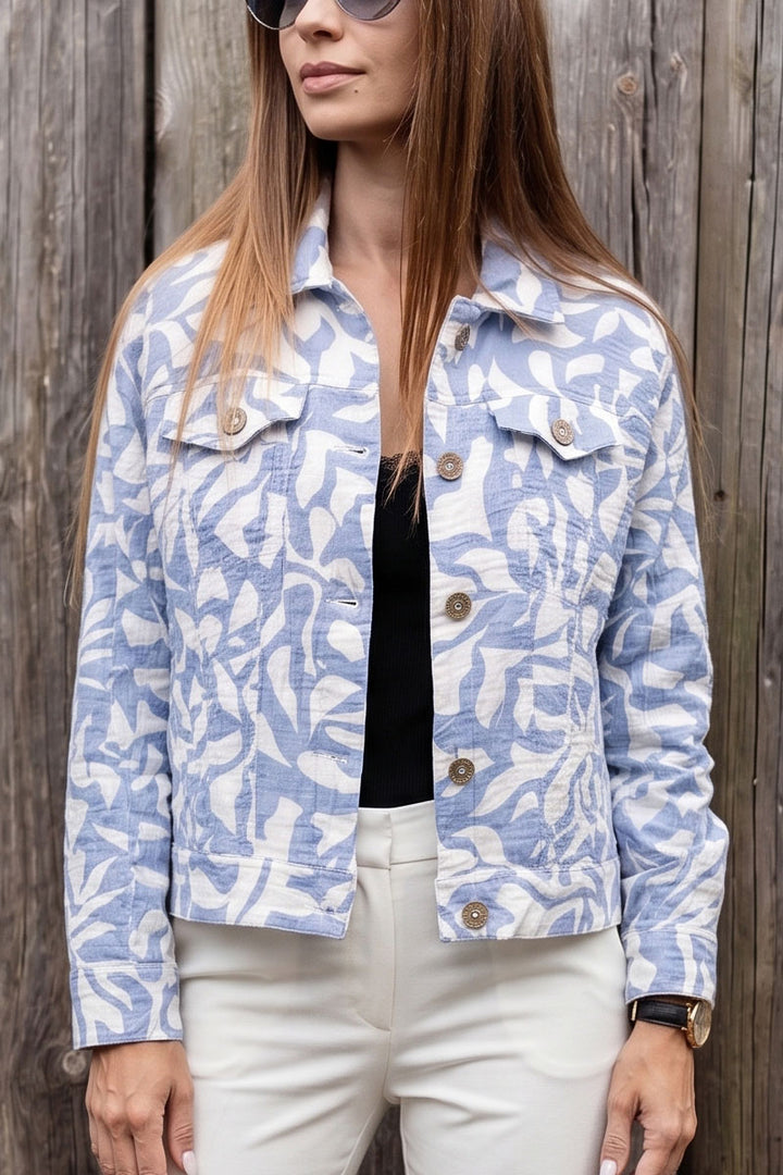 Blue Breeze Gauze Jacket