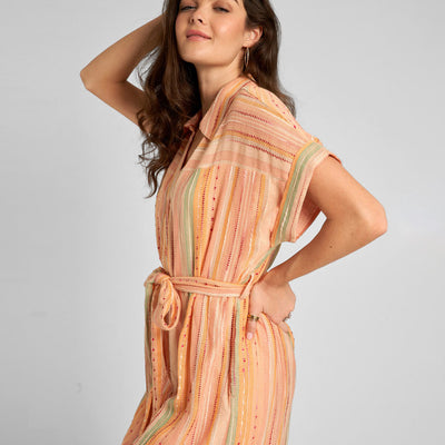Blush Striped Dress