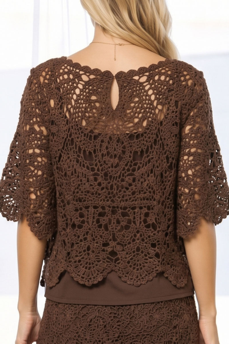 Boho Coco Lace Top