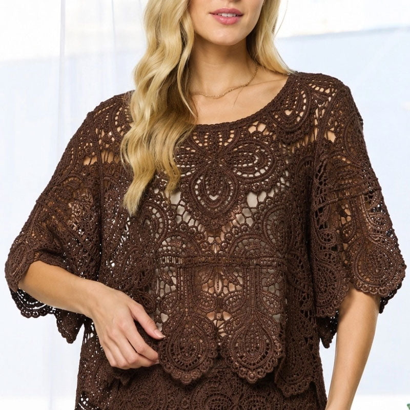 Boho Coco Lace Top