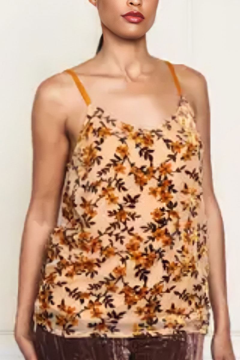 Burnout Velvet Camisole