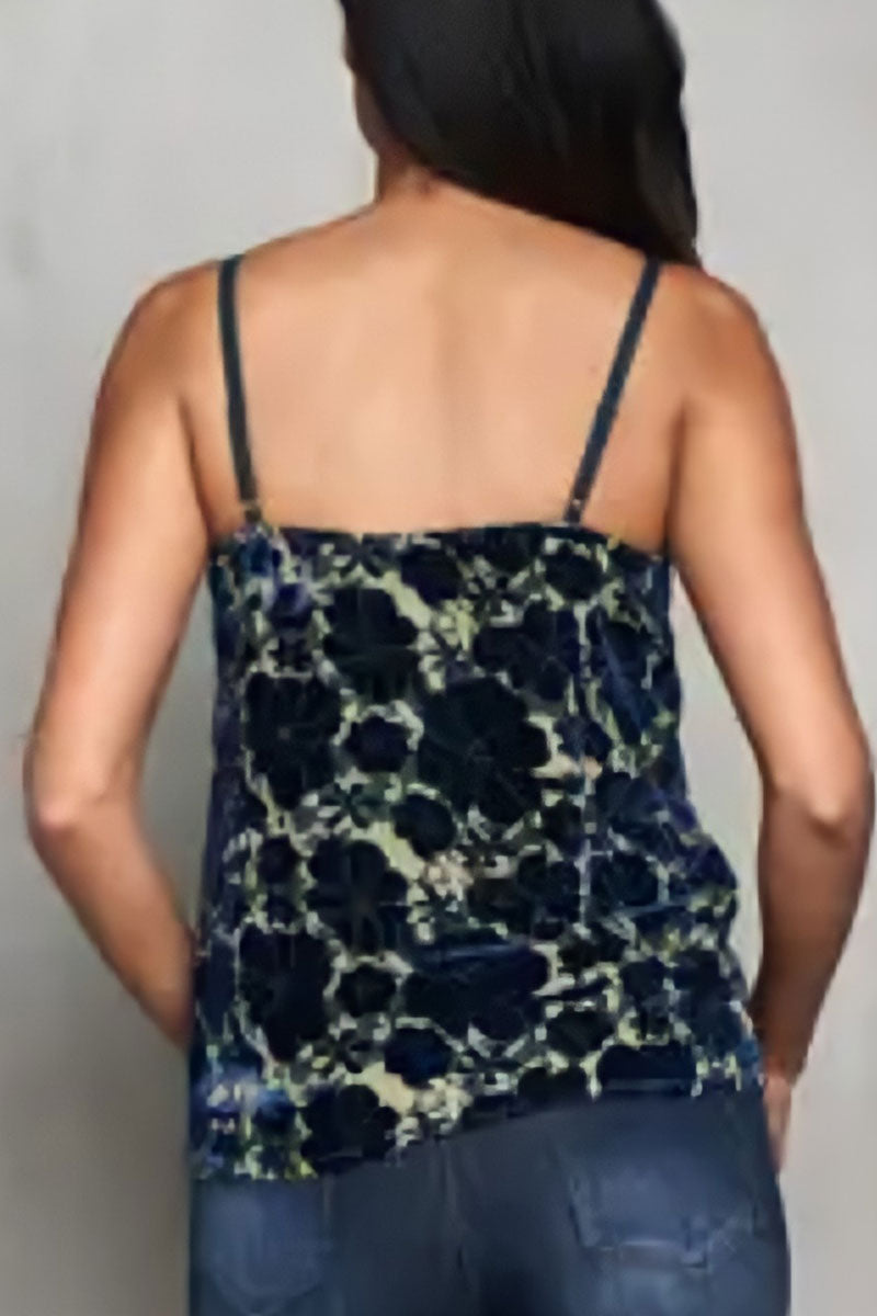 Burnout Velvet Camisole