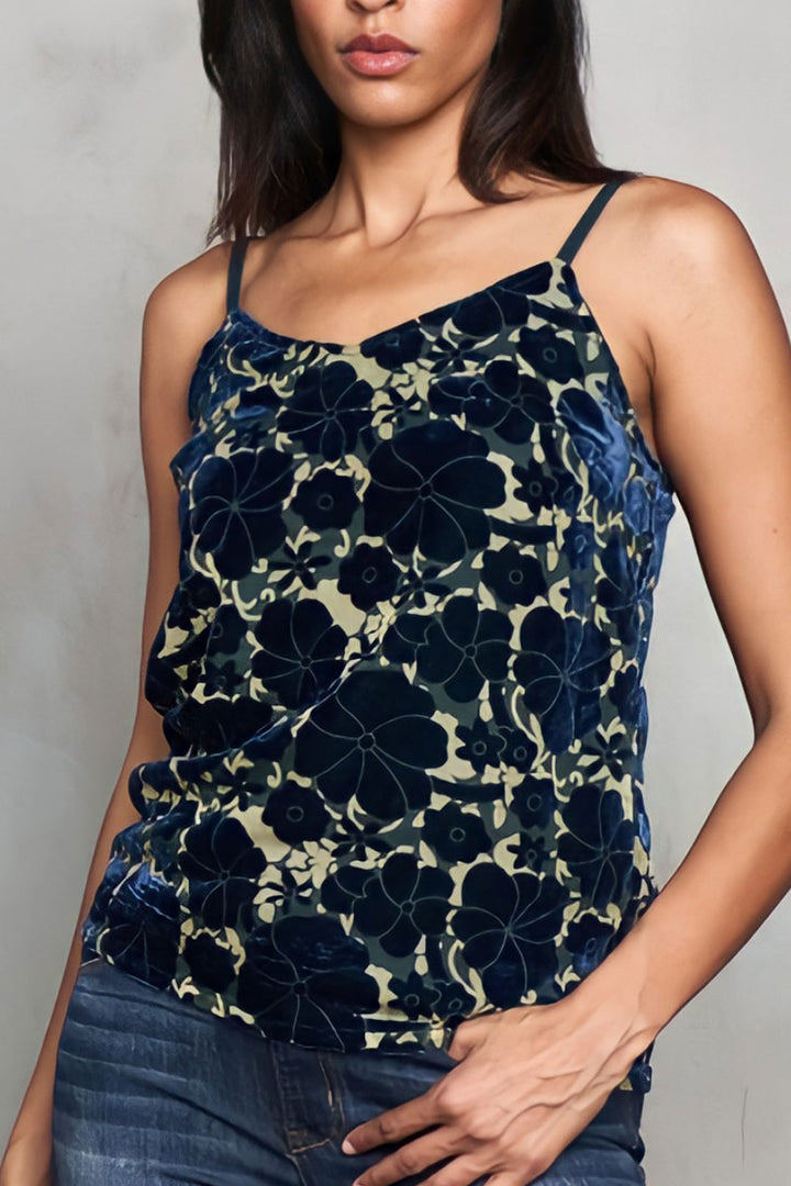 Burnout Velvet Camisole