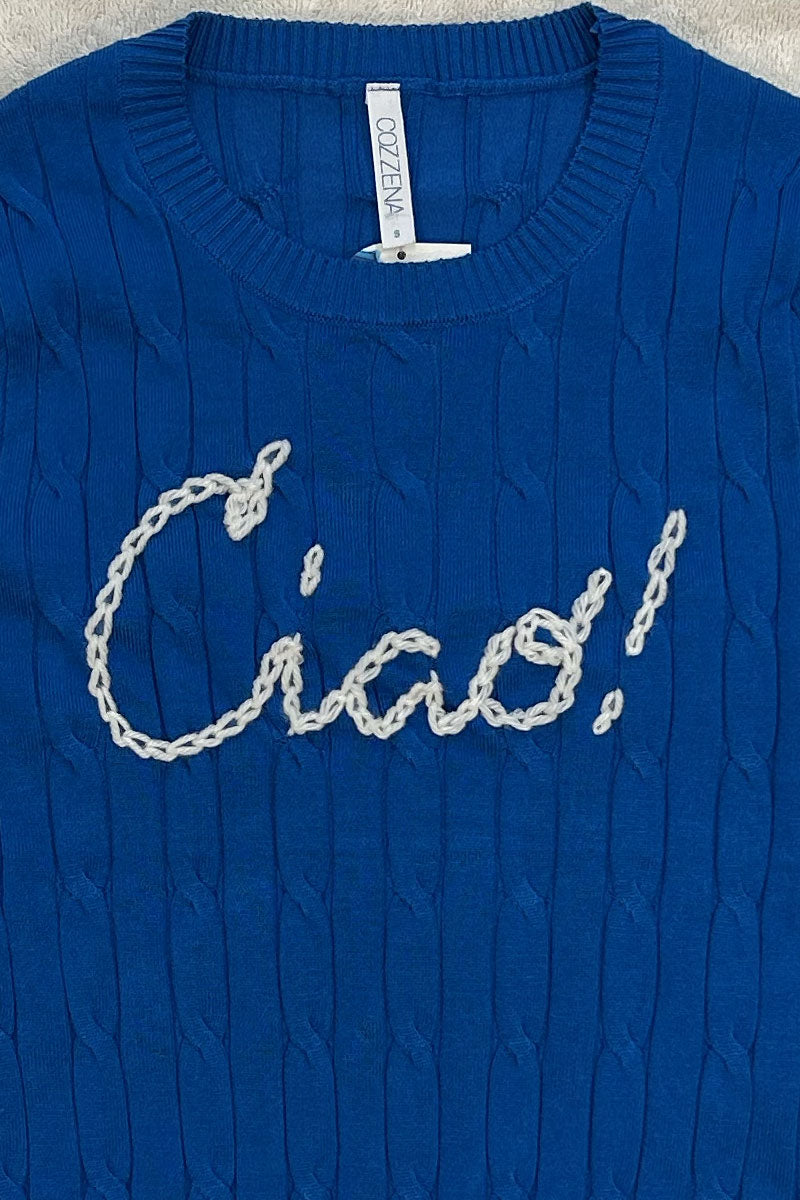 Ciao Cable Knit Sweater