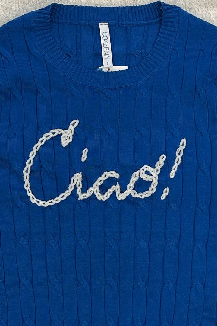 Ciao Cable Knit Sweater