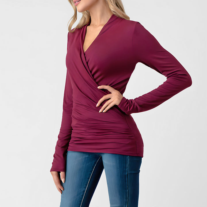 Cross My Heart Top Long Sleeve