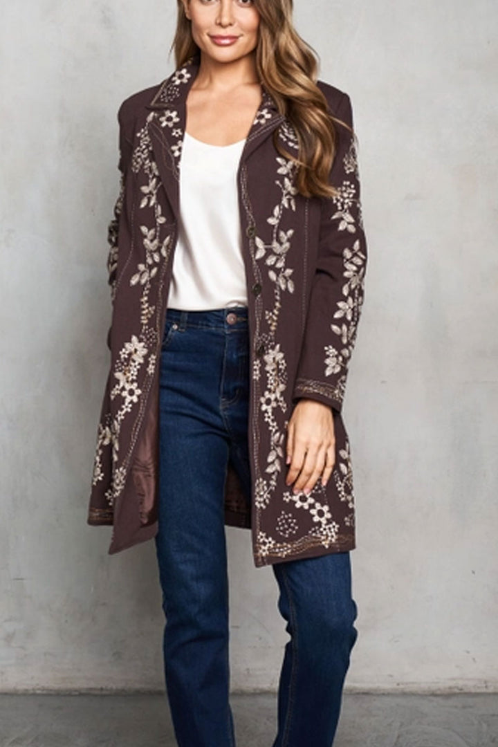 English Rose Twill Coat