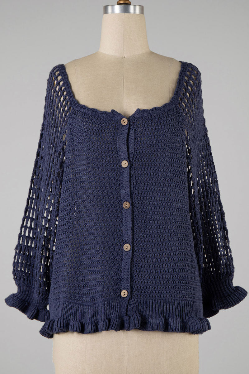 Fiona Crochet Sweater