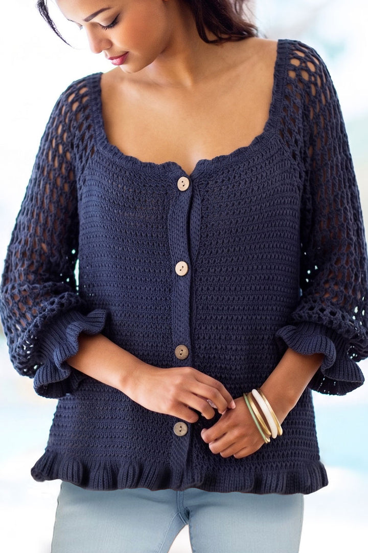 Fiona Crochet Sweater
