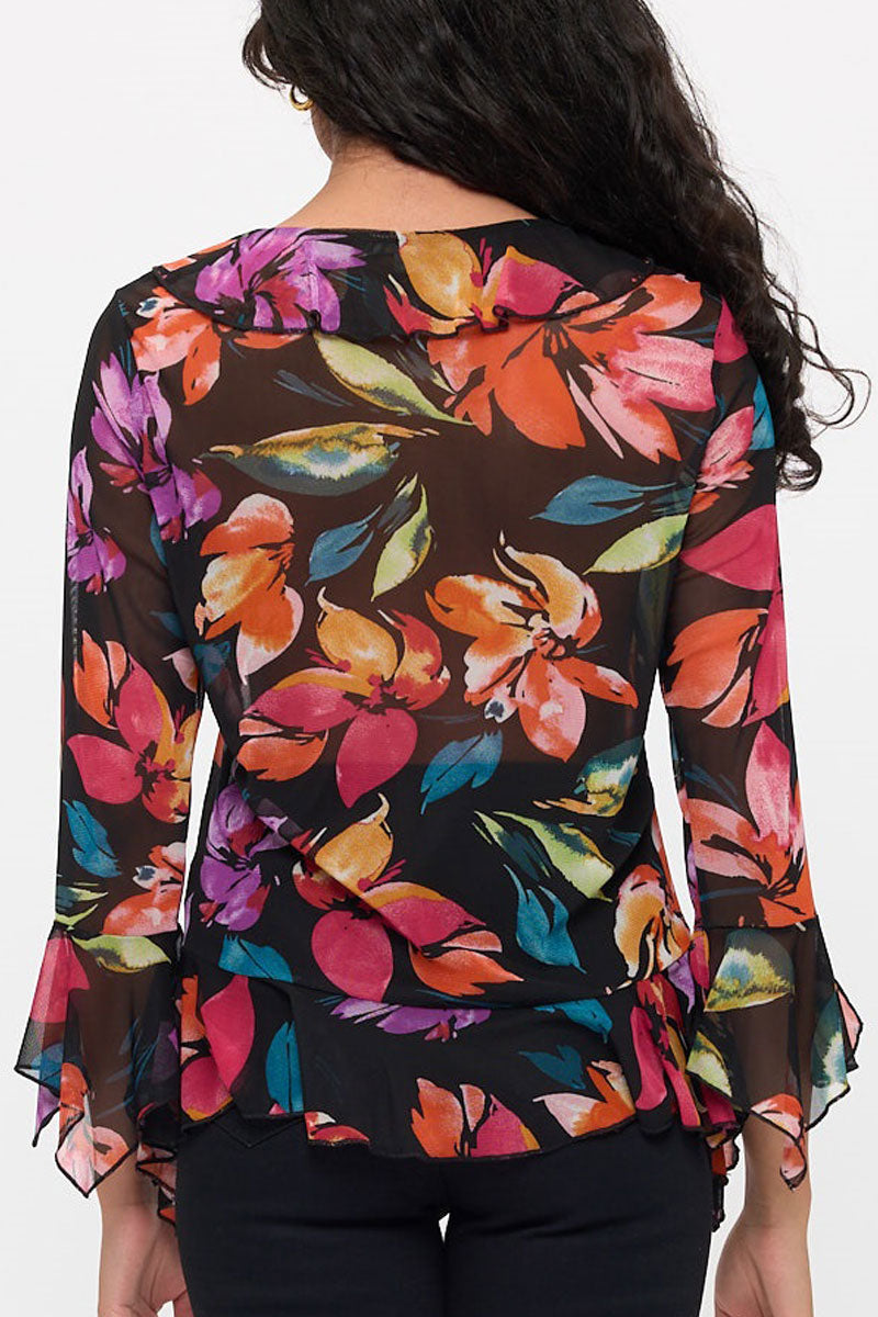 Ethereal Floral Blouse