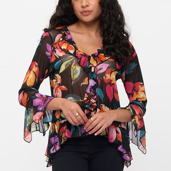 Ethereal Floral Blouse