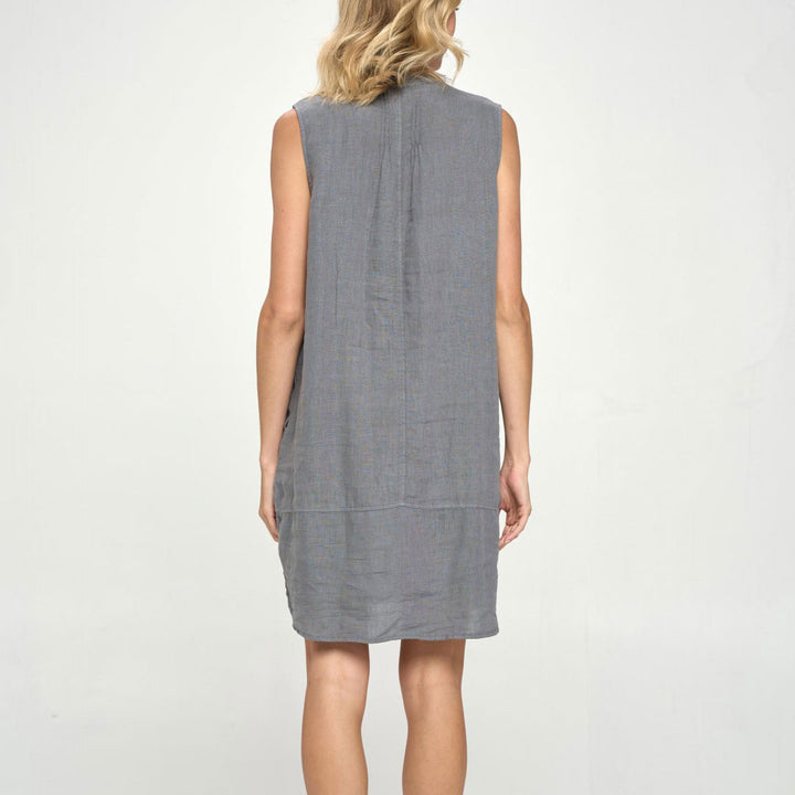 Seine Pintuck Dress