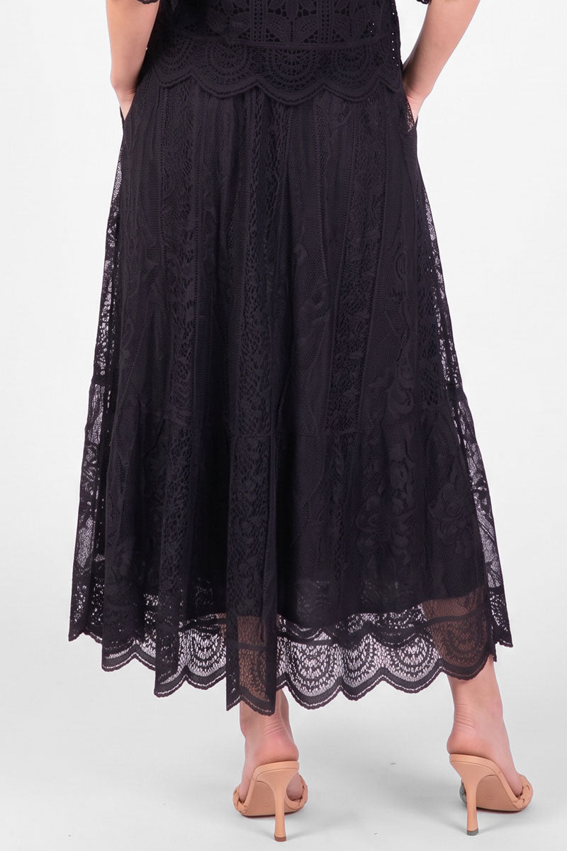 Frida Lace Maxi Skirt