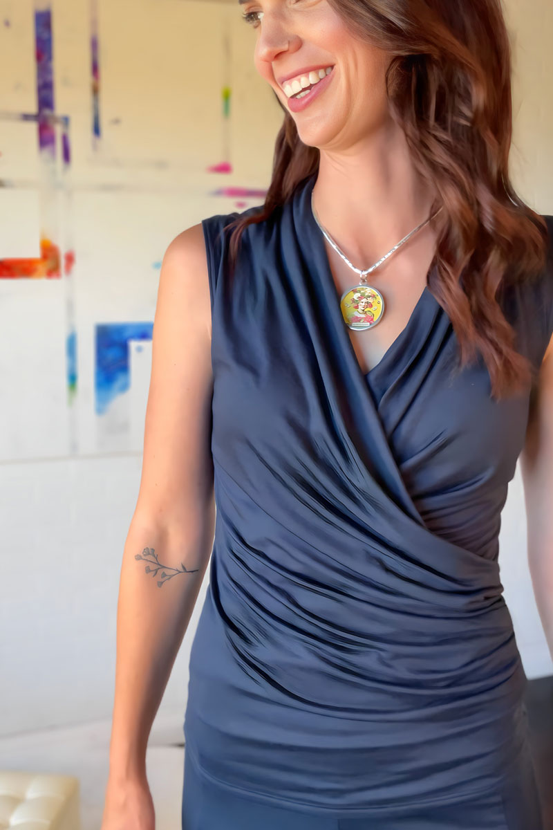 Journey Modal Sleeveless Top