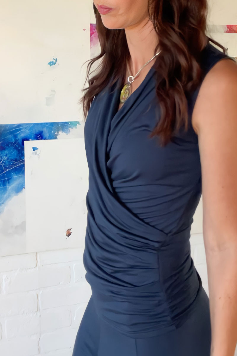 Journey Modal Sleeveless Top