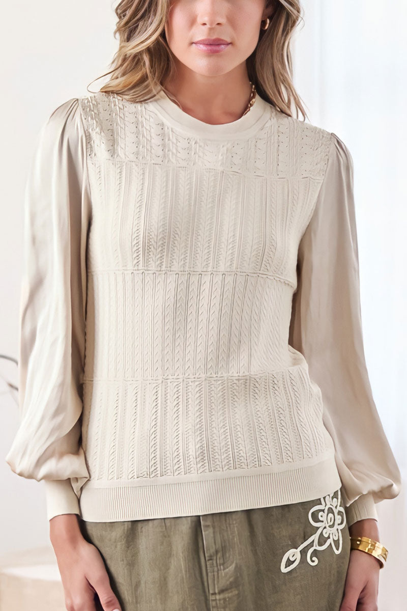The Cynthia Sweater Blouse