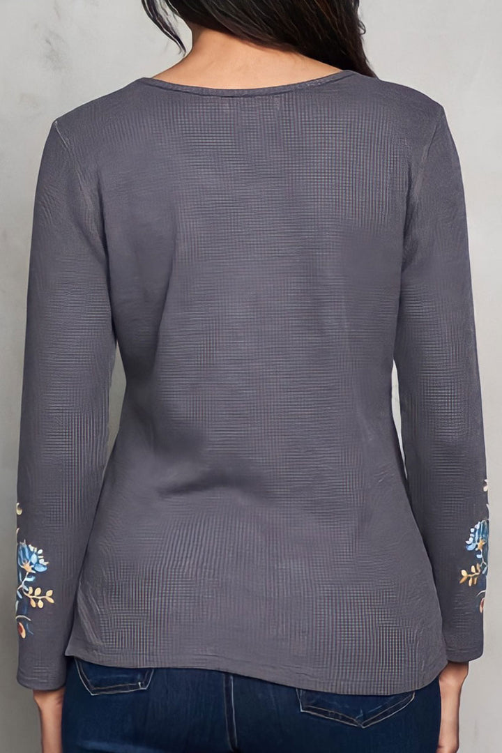 Lulu's Garden Crew Neck Tee