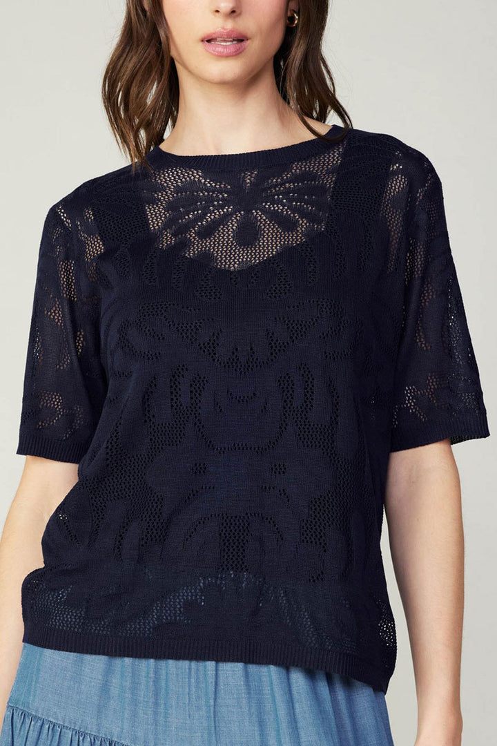 Blue Bell Crochet Top