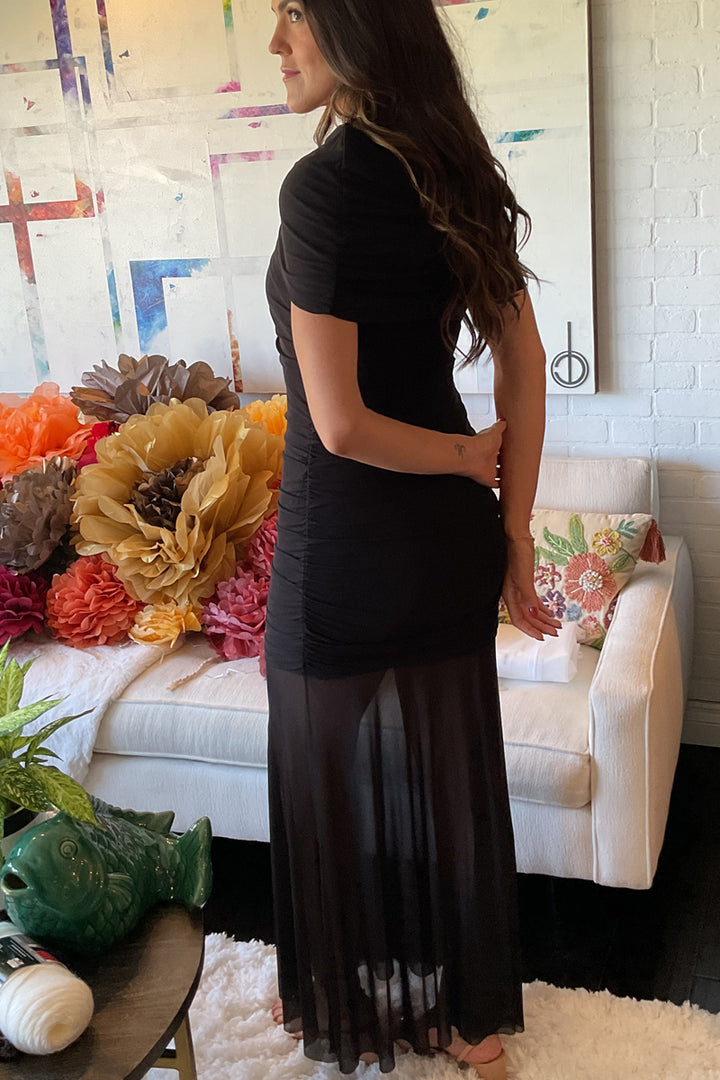 Paris Night Maxi Dress