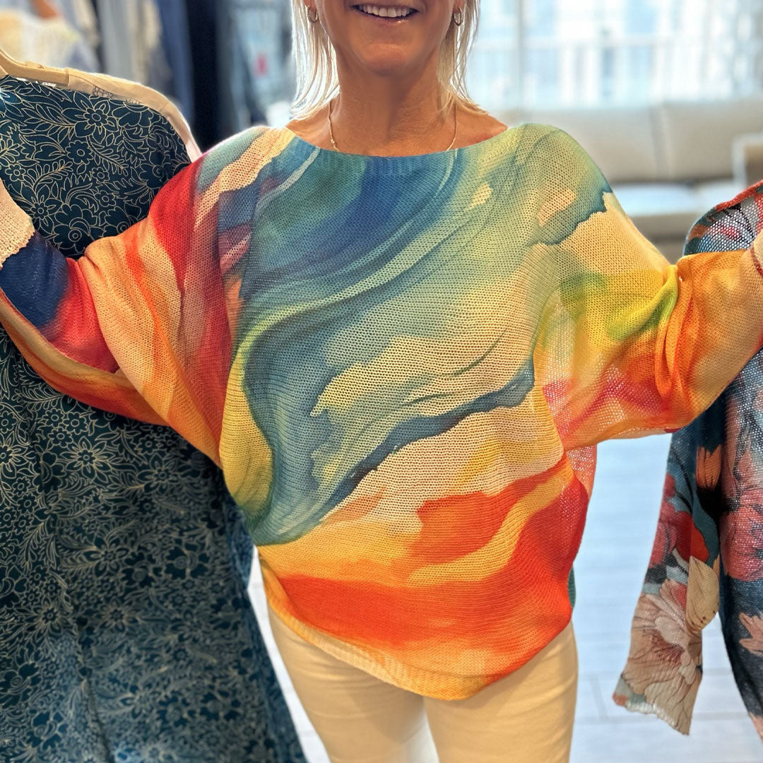 Art In Italy Sweater