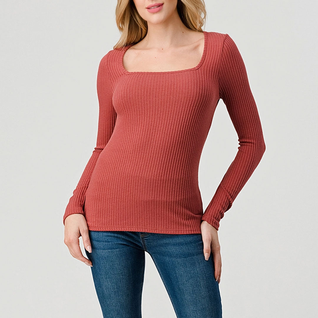 The Autumn Square Neck