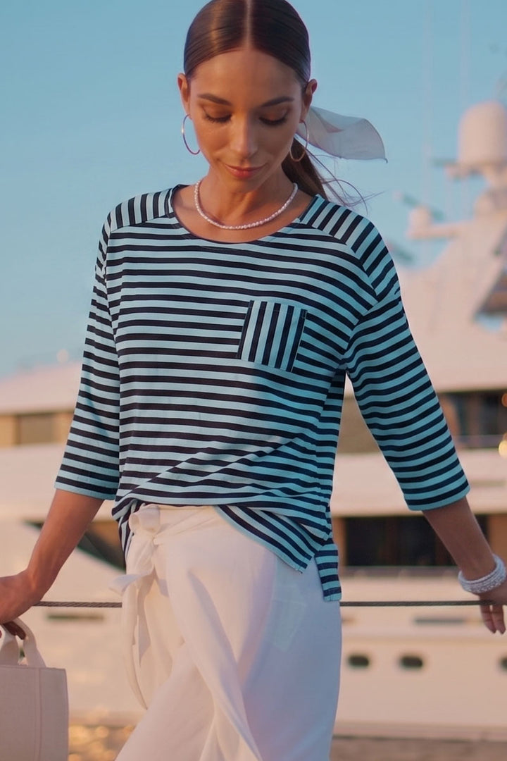 Newport Stripe Top