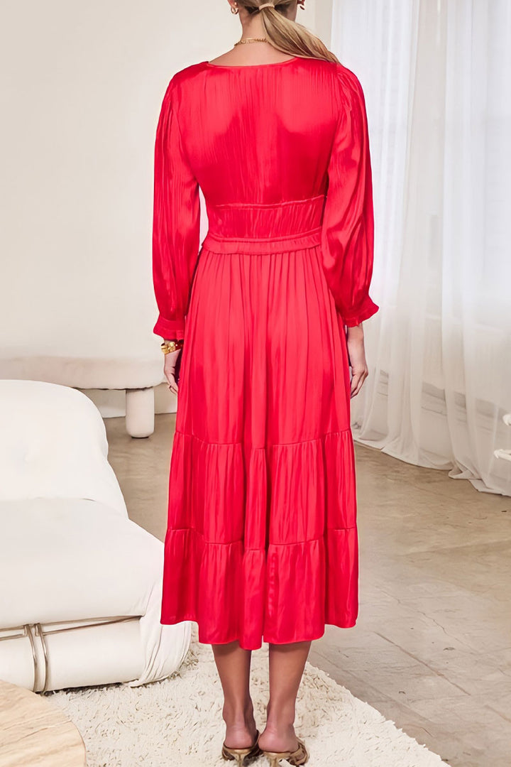 The Marilyn Satin Dress