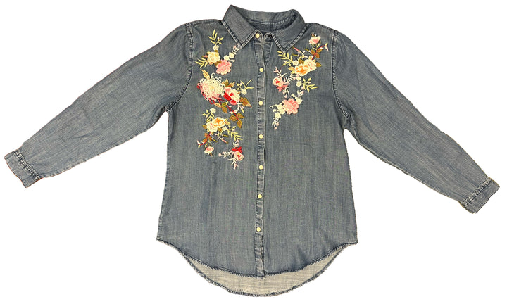 Versage Floral Tencel Shirt