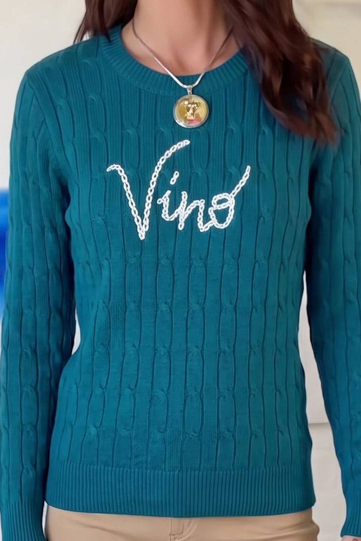 Vino Cable Knit Sweater
