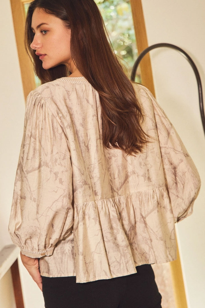 Whisper Peasant Blouse