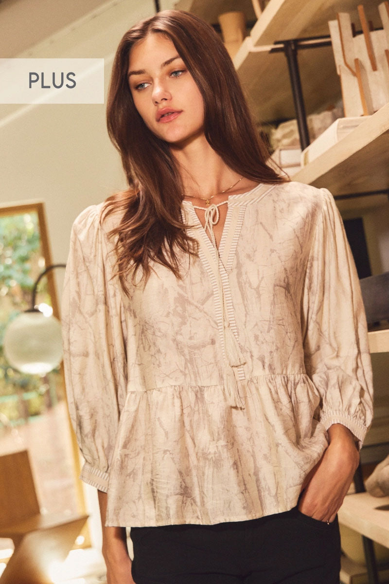 Whisper Peasant Blouse