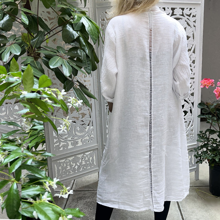 Venice Silk Linen Italian Duster
