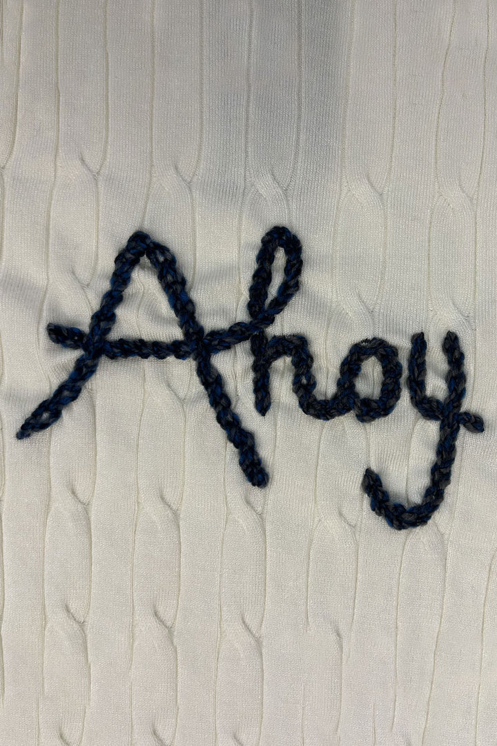Ahoy Cable Knit Sweater