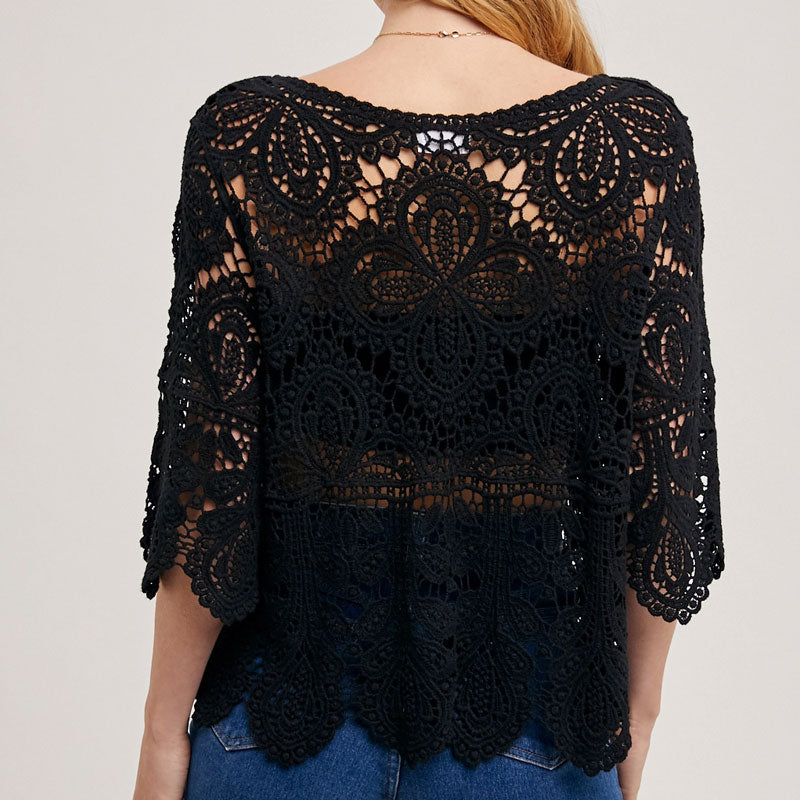 Night Sky Crochet Top